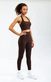 Workout Slim Fit Running Fitness Exercise Yoga Bra and Pants
