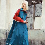 New Color Leisure Coat In The Long Sports Loose Wind Coat