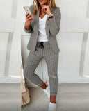 New Lattice Casual Suit Suit Suit Suit Women's