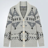And Winter New Men's Wears Of The Extra Sweater Long-Sleeved Knitted Coat
