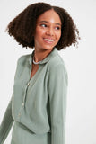 Trendyol Polo Collar Knitwear Cardigan