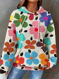 And Winter New Hoodie Small Square Digital Printing Casual