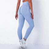 Women Push Up Leggings Seamless High Waist Push Up Patchwork Print Ankle Length Spandex Leggin Fitness Femme
