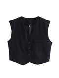 New Four-Color Vest Four-Color Casual Trousers Set-Outfit