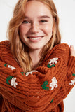Trendyol Embroidered Knitwear Cardigan