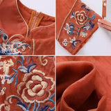 2023 New Spring, Summer, Tang Dynasty Dress, Chinese Style Women's Dress, Chinese Style, Chinese Style Tea Dress, Vintage Dress-Outfit
