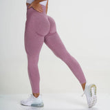 Gym Seamless Pants Sports Push Up Leggings Clothes Stretchy High Waist Athletic Exercise Fitness Leggings Activewear