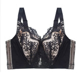 Plus Size Bras for Women Sexy Lace Brassiere Push Up Underwire