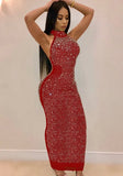 Formal Crystal Scoop Long Party