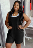 Sleeveless O-Neck Loose Fitting Casual