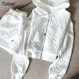 Autumn Hoodies Set Womens Set Jacquard Cardigan Hooded Jacket Short Fashion Loose Shorts Sports 2 Piece Suit Hoodies