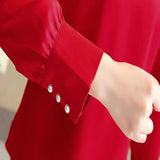 Mujer De Moda 2023 Chiffon Womens Tops and Blouses Long Sleeve Feminina Women Shirts Tops Fashion Shirt