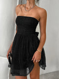 Spring And Summer Women's Dress Wrapped Brat Repair Net Yarn