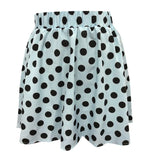 Toloer Summer Hot Wave Dot Mini Skirt Red Skirt-Outfit