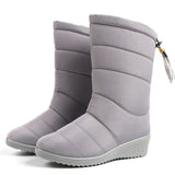 Women Boots Female Down Winter Boots Waterproof Warm Ankle Snow Boots Ladies Shoes Woman Warm Fur Botas Mujer Casual