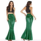 Fashionable Sexy Mermaid High-Waisted Fish Tail Half-Length Dress Is Specially Designed For Wi.-Outfit