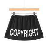 Fake Fashion False Shirt Tail Blouse Hem 2021 top New Cotton Detachable black Underskirt UK skirts womens mini