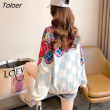 Autumn Trendy Pullovers Women Korean Style Design Sense Niche Thin Sweatshirt Woman Casual Long Sleeve Pullover Loose