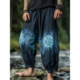 Fashion Loose-Fitting Broad Leg Trousers Digital Print Z A Variety Of Pattern Pattern Spring And