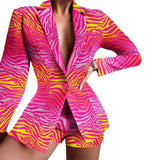 Independent Station New Fashion Fashion Suit Printed Shorts Set Girl-Outfit