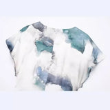 New Tie-Dyed Silk Satin Dress 6962023-Outfit