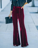 Gold Veet High-waisted Trousers Collage Slightly