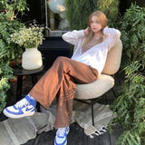 Retro Brown Pants-Outfit