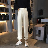 Women Retro Loose Trendy Elegant All-match High-quality Korean Style Students Leisure Daily Womens Female Lovely