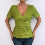 New Hot Women's Beach Dress Holiday Style Printed Wrapped Breast