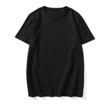 Summer New Men Solid T-Shirt Tops Fashion Brand Men O-Neck Short Sleeve Tee Shirt Slim Base Casual T Shirts