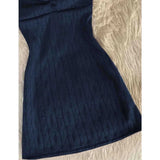 Lace Stitched Knitted Sling Vest Dress Women's New Retro Ass