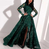 New Women's Clothing Sprinkled Gold Embroidered Sexy Bag Hips Banquet Dress Dress
