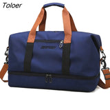 Multifunctional Camping Travel Backpack Large Capacity Shoulder Gym Bag Duffel Bag Male Outdoor Luggage