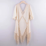 Outings Women Pareo For The Beach Cover Up Summer Dress 2021 Irregular Patchwork Polyester Tunic Robe De Plage