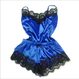 Exploding Pajamas Simulation Silk Pyjamas Large-Size Home Underwear Pajamas Skirt