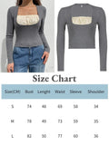 2022 Lace Kawaii Y2K T Shirts Square Neck Crop Top Autumn Harajuku Korean Tee Bow Cute Retro Fairycore Women