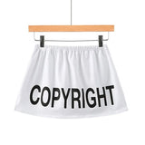 Fake Fashion False Shirt Tail Blouse Hem 2021 top New Cotton Detachable black Underskirt UK skirts womens mini