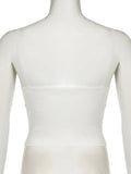 Sexy Patchwork Lace Bandage Camis Tops Slim Deep V-Neck Sleeveless Crop Tops Women 2023 Summer Fashion Streetwear Lady-Outfit