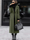 Autumn And Winter Casual Fashion Hair Coat Women's