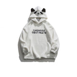 Deeptown Kawaii Hoodie Women Winter Fashion Warm Thicken Cute Hoodies Women Long Sleeve White Casual Loose Embroidery