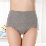 Women Tummy Control Panties High Waist Cotton Briefs M to XXL Comfortable