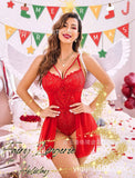 2024 Fat MM Sexy Escarotic Sling Pajamas Large-Size Perspective-Back With Ajoint