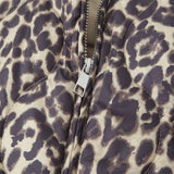 Winter New Round Neck Zipper Twin Cotton Warm Large Pocket Thin Cotton