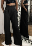 Formal High Waist Wide Leg