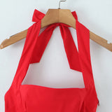 Homemade New Women's Classic Fashion Fashion Oceanic Hanging Neck Punk