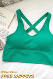 2023 Summer Women Cross Halter Crop Tops Knitted Sexy Camis Tank Top Female Bare Midriff Underwear Tops