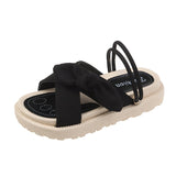 Women Wearing Sandals In The Summer Wear The New Year's New Casual Dress Thick-Bottomed Fairy Wind Students Flat Bottom Women's