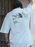 Men's Kitten Short Sleeve Tee-Outfit