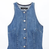Homemade New Women's Fashion Stylish Denim Mini Dress
