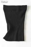 Autumn New Women Thick Stripe Knitted Package Hip Mini Skirt Sexy Stretch Skirt Women High Waist Pencil Skirt Office